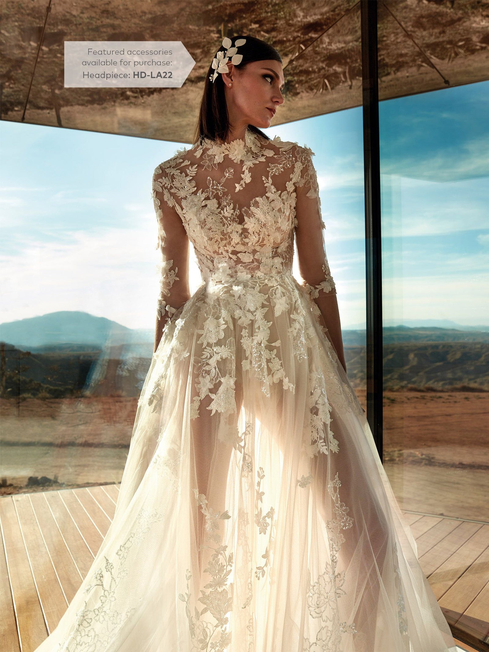 slim fit dress slacks Pronovias ANGELITE| Fantasy Bridal Boutique