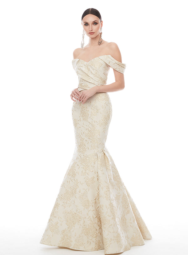 frascara 4348 jacquard gold navy