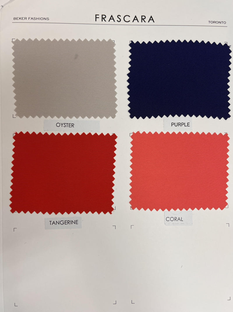 Frascara Crepe Satin Faille Colors