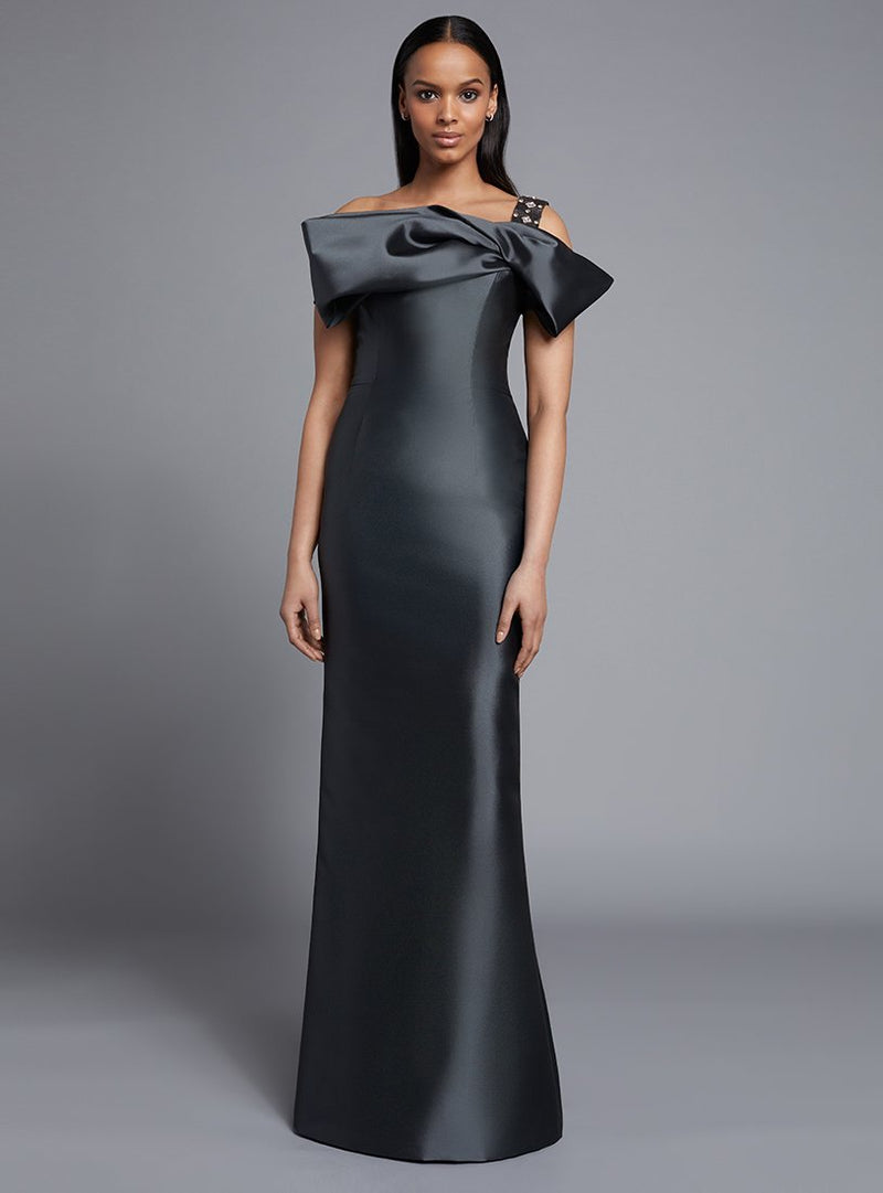 Frascara Evening Gowns | Style #3712 | Fantasy Bridal Boutique 8 / Gunmetal Frascara Evening Gowns | Style #3712 | Fantasy Bridal Boutique 8 / Gunmetal