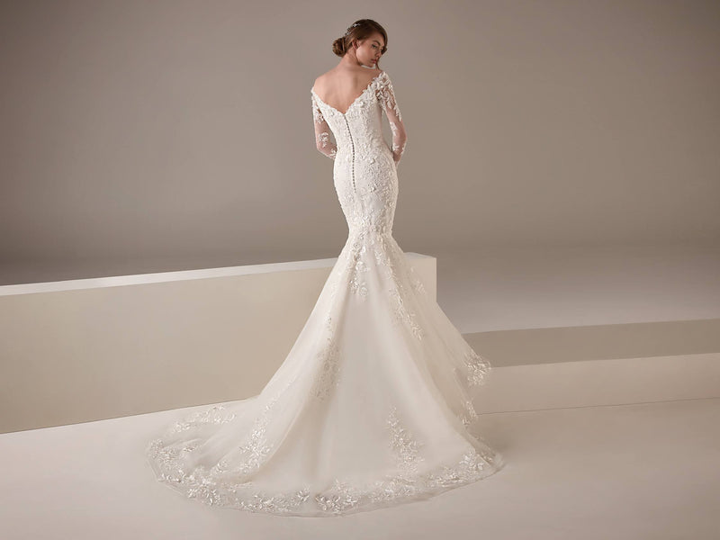 Kamala Pronovias Mermaid  Long Sleeves