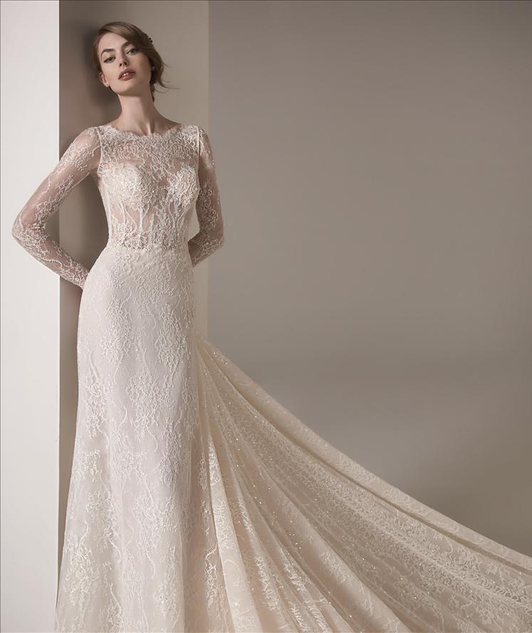 Pronovias Malala Chantilly Lace