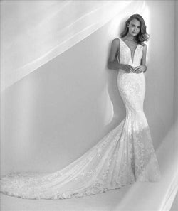 Rubor  beaded wedding dress Pronovias