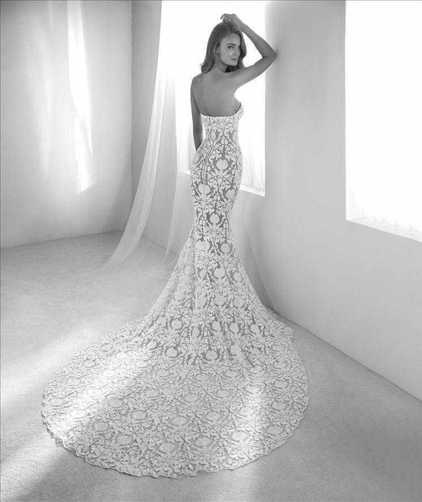 Runis Pronovias Beaded Lace